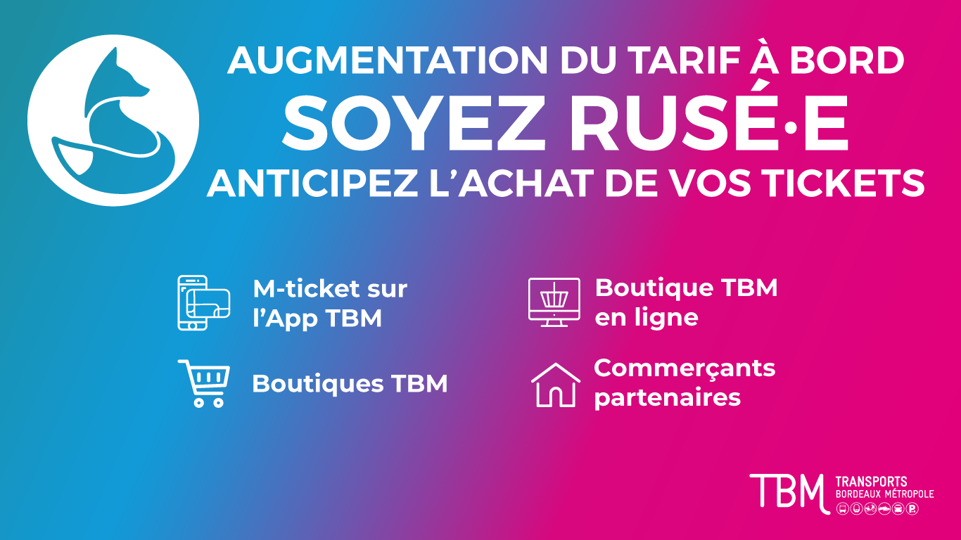 Tarifs à bord : prenez de l'avance !