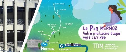 P+R Mermoz, votre meilleure étape vers l'arrivée