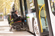 L'ensemble des bus dispose d'une palette