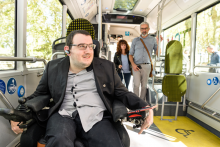Les bus disposent d'au moins un emplacement UFR